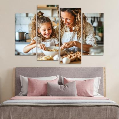 Heartfelt Recipes The Taste Of Love Custom Paintings Frame