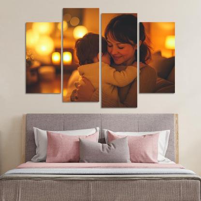 Hugs Of Comfort The Embrace Of A Mother One-piece Frames