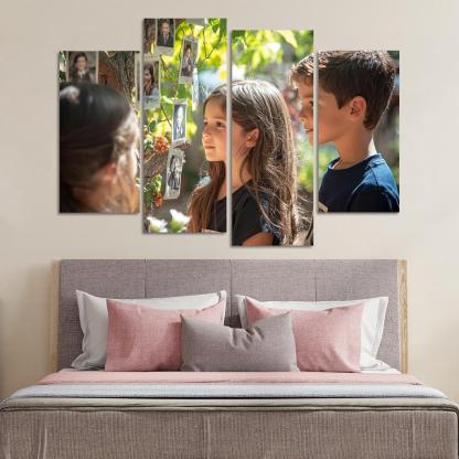 Hearts United The Bond Of Motherhood Custom Paintings Frame