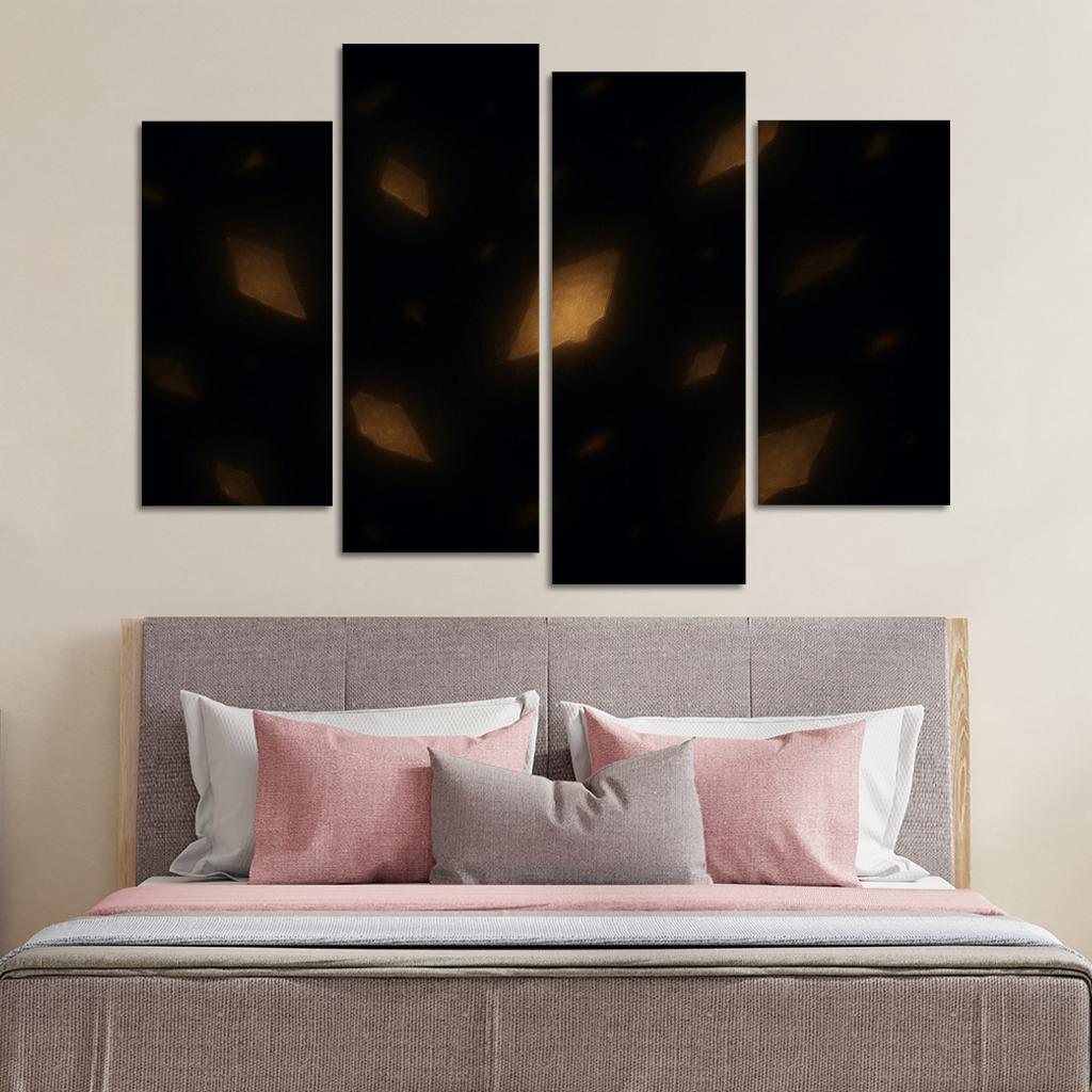 Fragments Of Eternal Whispers Oil Paintings Frame