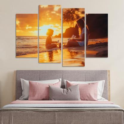 Messages In A Bottle A Mothers Wisdom Custom Paintings Frame