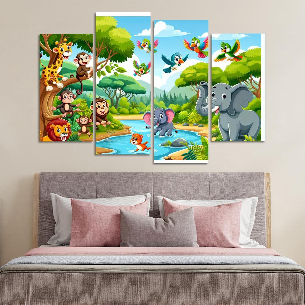 Jungle Jamboree Premium Artwork Frames