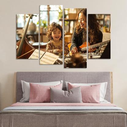Songs Of The Heart A Mothers Melody Custom Paintings Frame