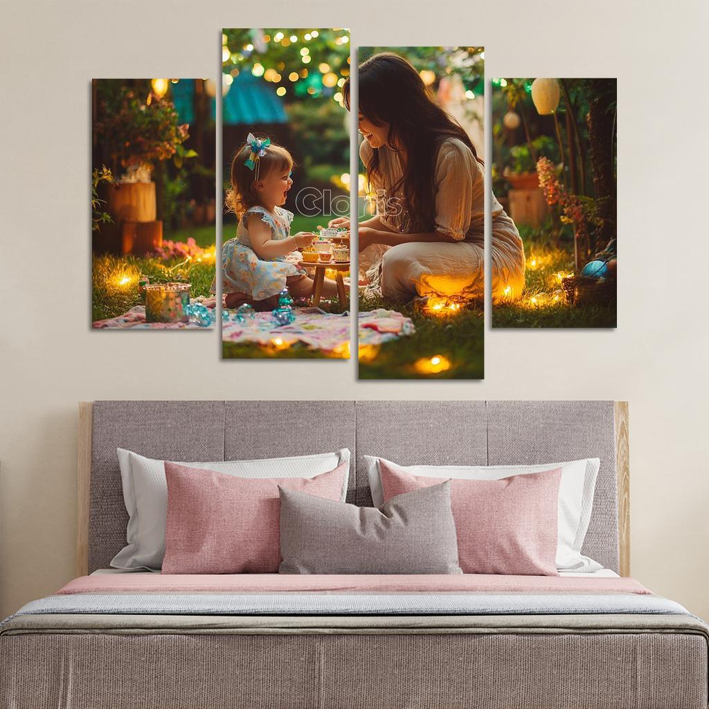 Moments Of Magic A Mothers Enchantment Custom Paintings Frame