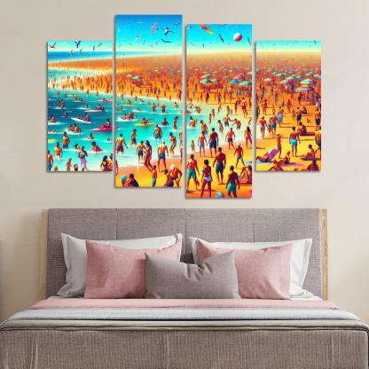 Adventure Island Thrilling Water Sports Custom Paintings Frame