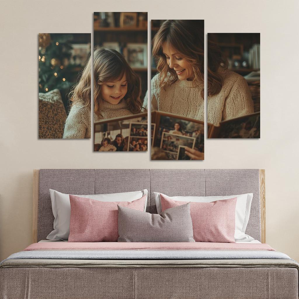 Cherished Moments A Mother's Time Capsule Canvas Paintings Frame