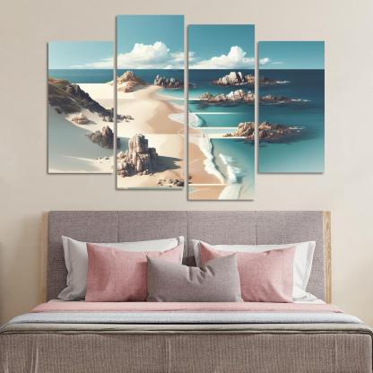 Serene Waters A Hidden Gem Custom Paintings Frame