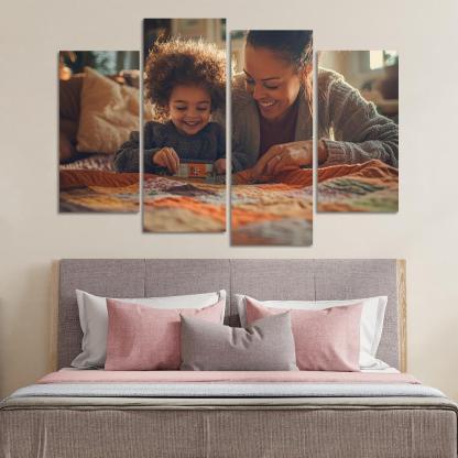 The Fabric Of Life A Mothers Threads Custom Paintings Frame