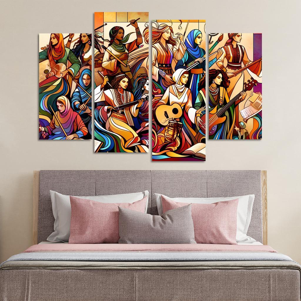 Gender Equity In Art Empowering Female Voices Custom Paintings Frame