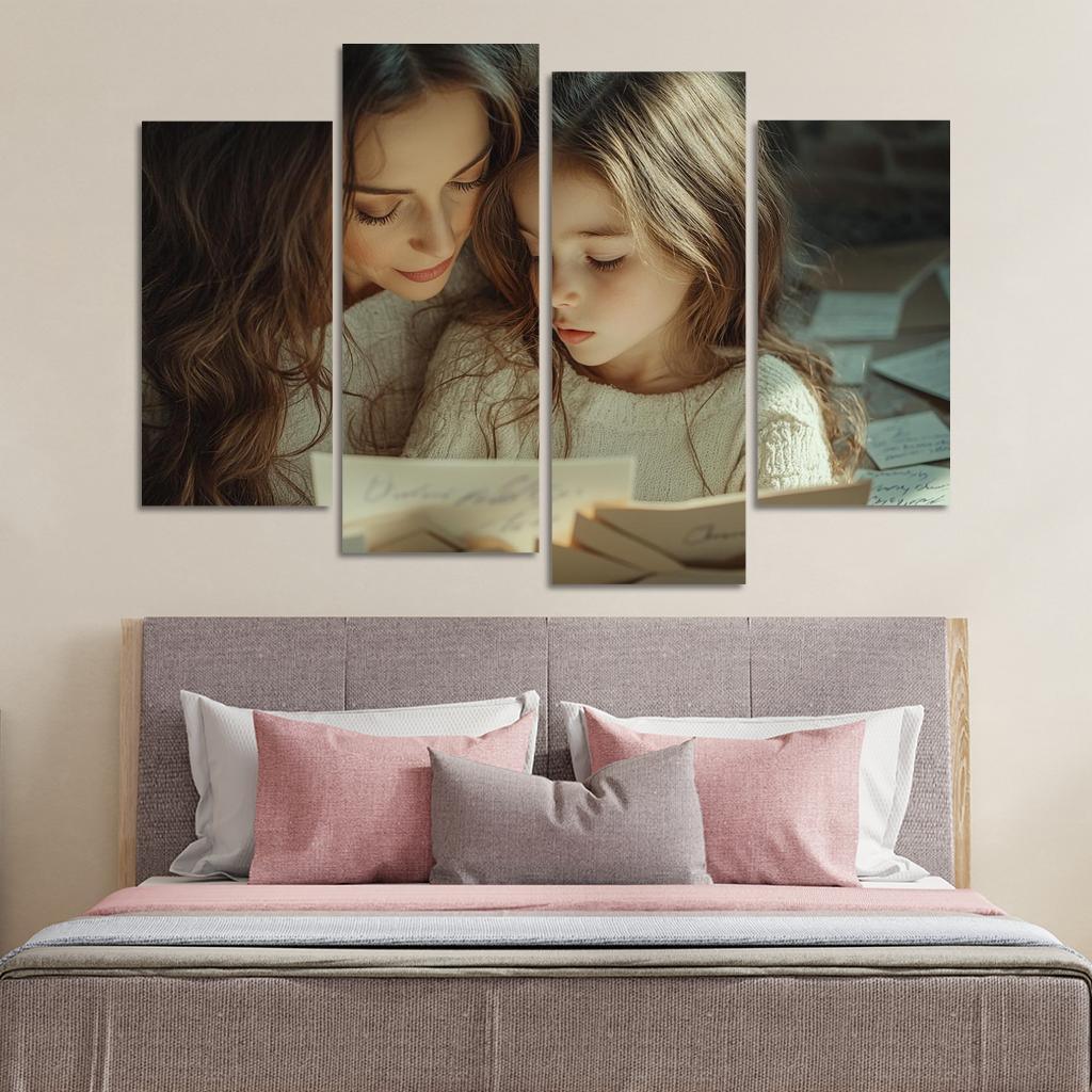 Love Letters Through The Years A Mother's Story Canvas Paintings Frame