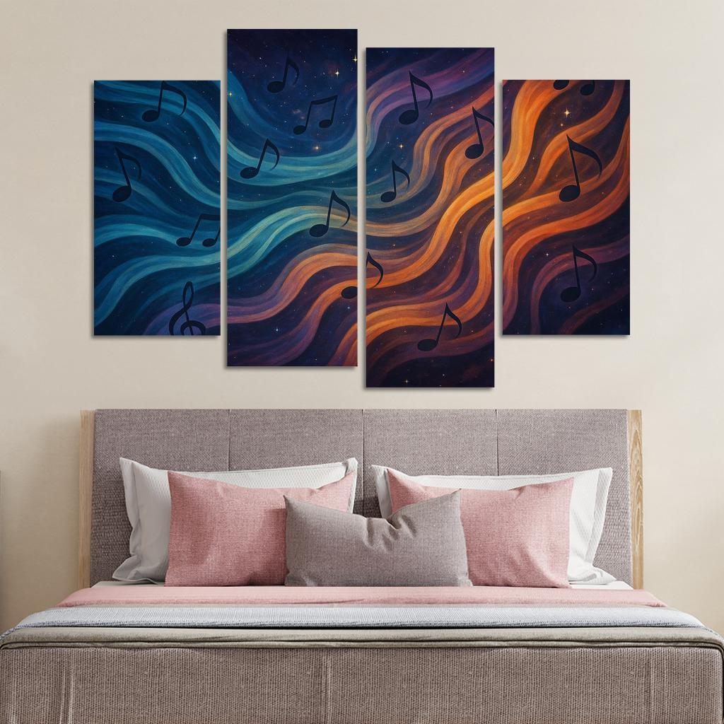 Serenade Of Celestial Winds Premium Artwork Frames