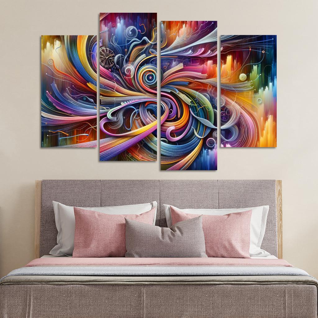 Temporal Whispers Of Existence Premium Artwork Frames