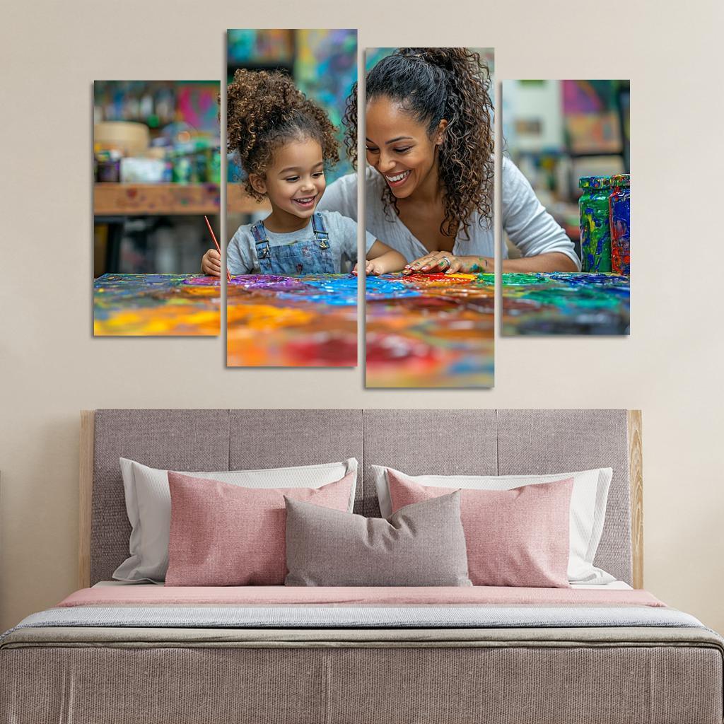 A Canvas Of Love Painting Our Journey Canvas Paintings Frame