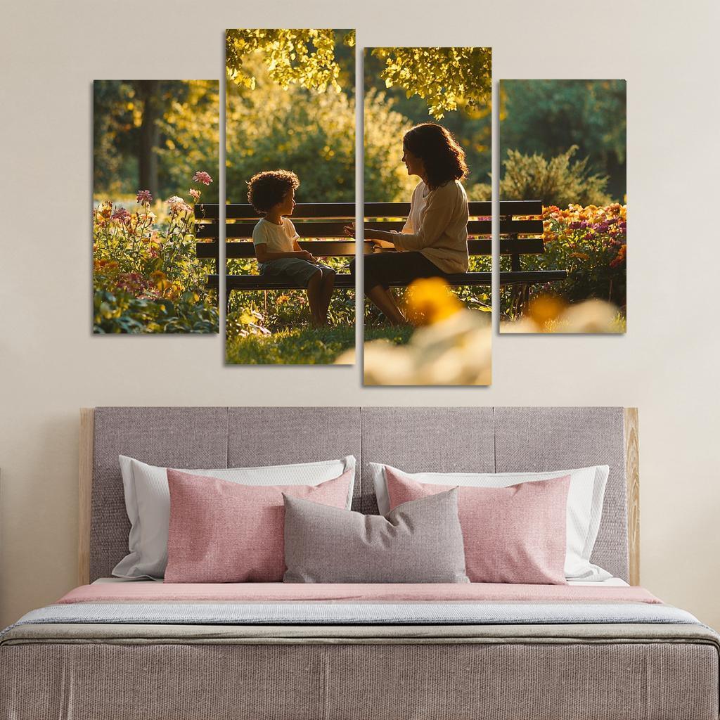 Wisdom Of The Ages A Mothers Guiding Light Custom Paintings Frame