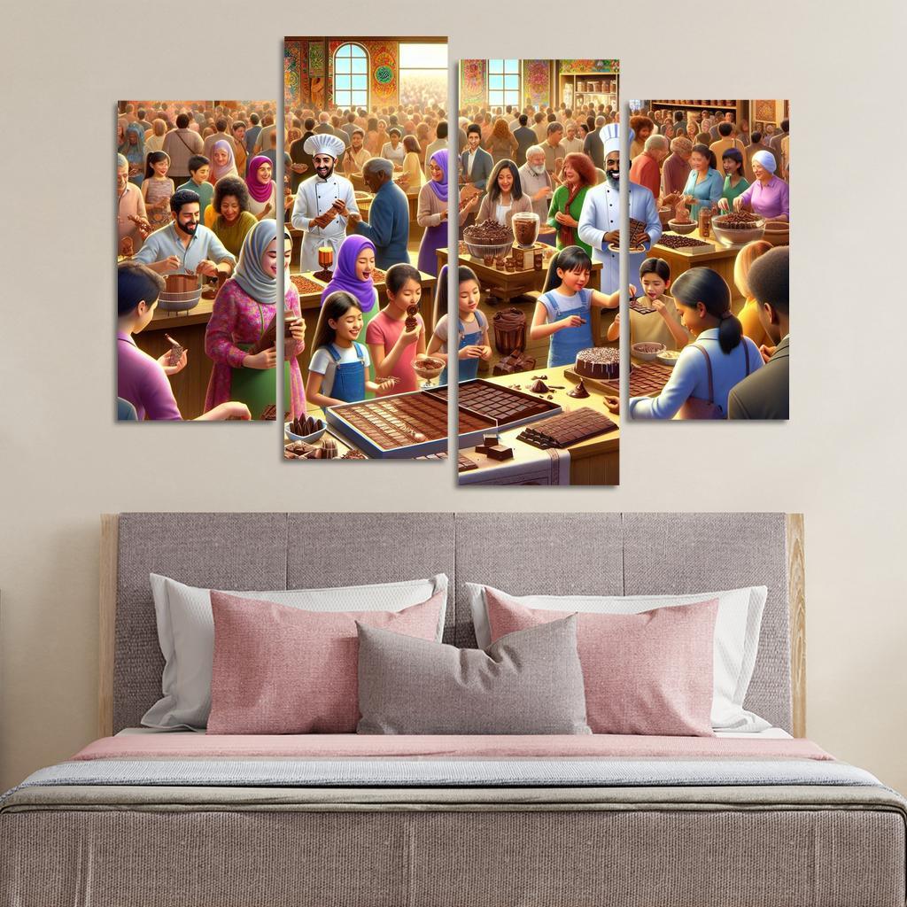 World Chocolate Festival - Uk Framed Paintings