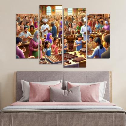 World Chocolate Festival - Uk Framed Paintings