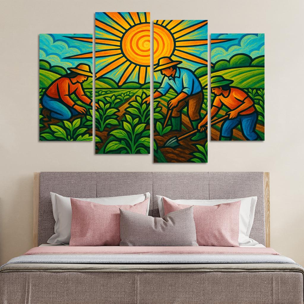 Seeds Of Change Art Advocating Sustainable Agriculture Premium Artwork Frames