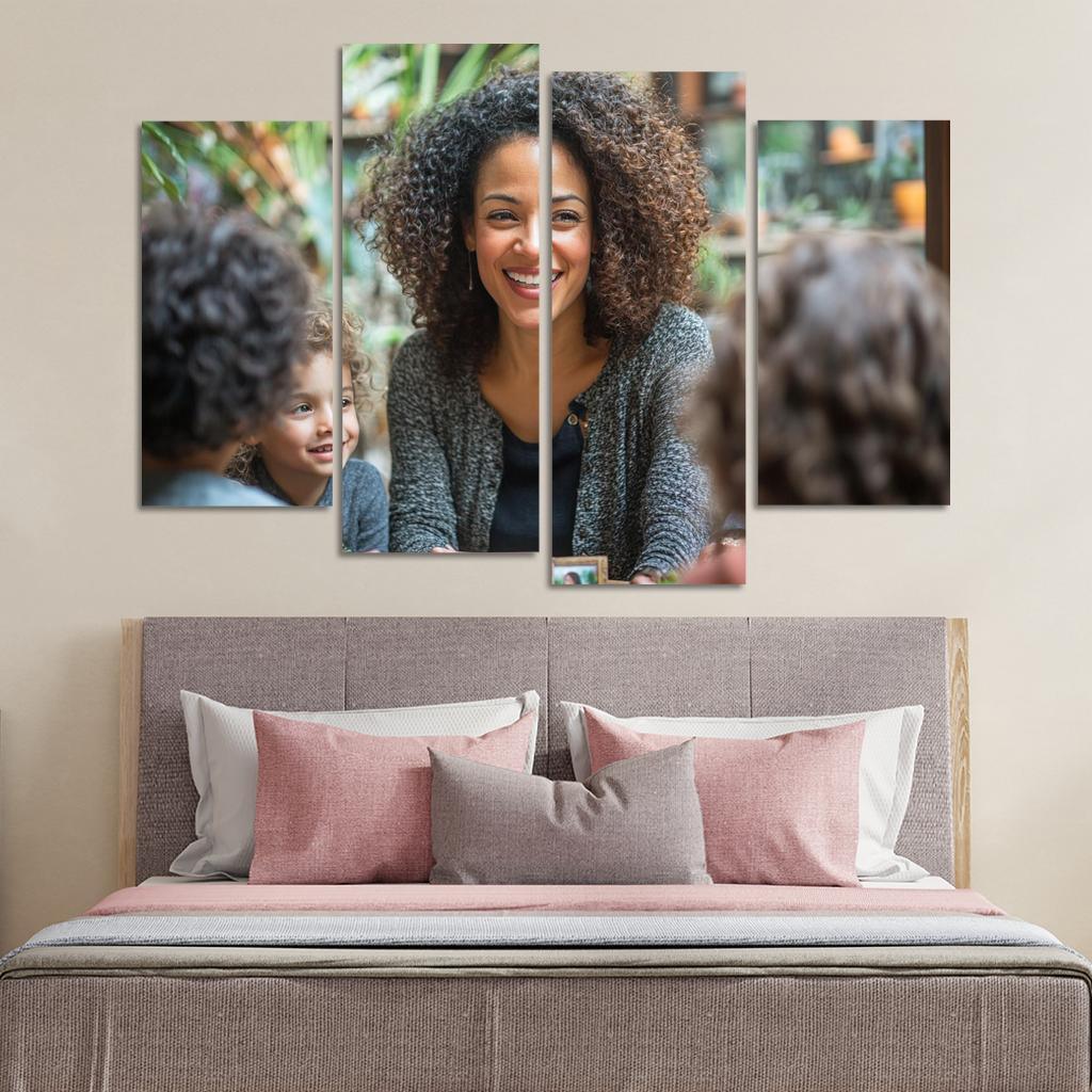 The Legacy Of Love Passing Down Values Custom Paintings Frame
