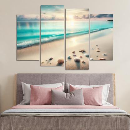 Serene Waters Quiet Coastal Escape Premium Artwork Frames