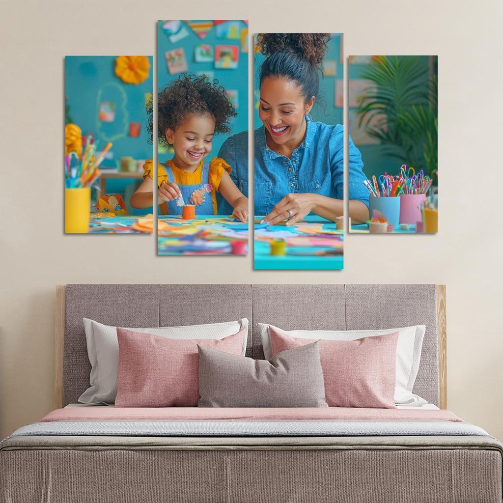 Crafting Memories The Art Of Togetherness Custom Paintings Frame