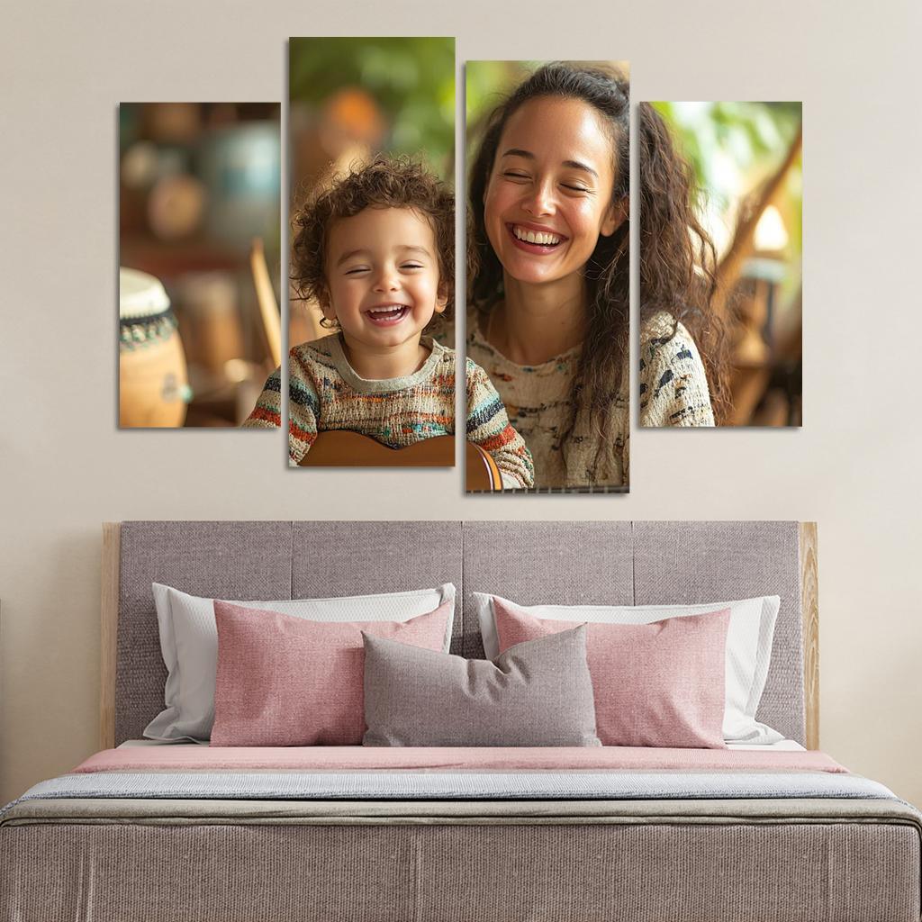 The Sound Of Love A Mothers Song Canvas Paintings Frame