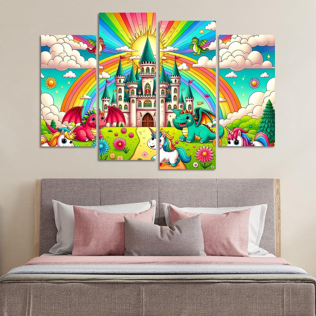 Fantasy Castle Adventure Premium Artwork Frames