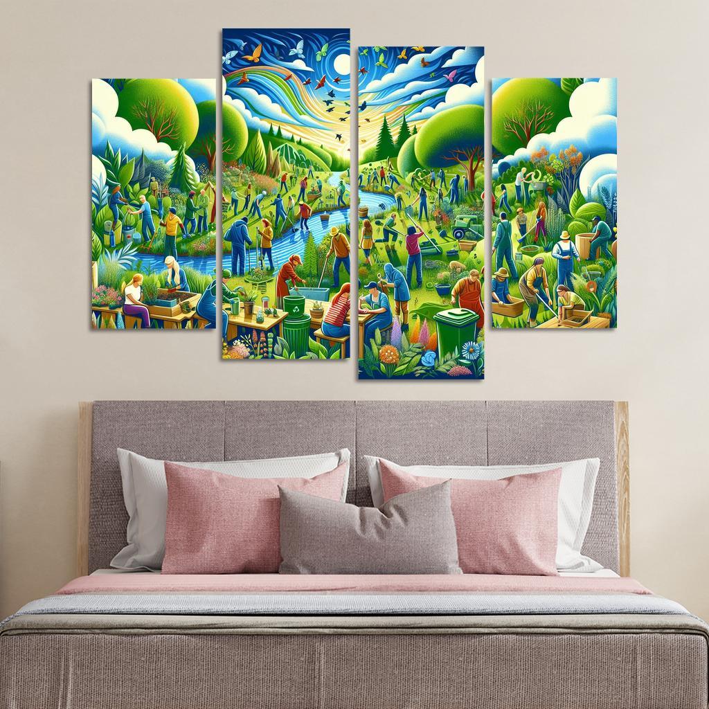 Sustainable Development Creating A Better Future Art Trends