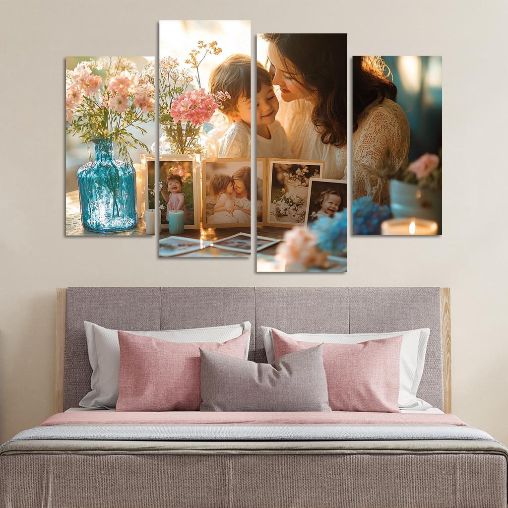 Timeless Love The Journey Of A Mother Canvas Paintings Frame