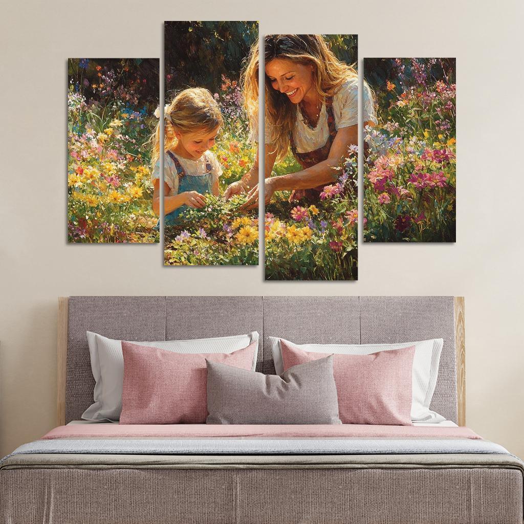 The Garden Of Love Nurtured By A Mother's Hands One-piece Frames