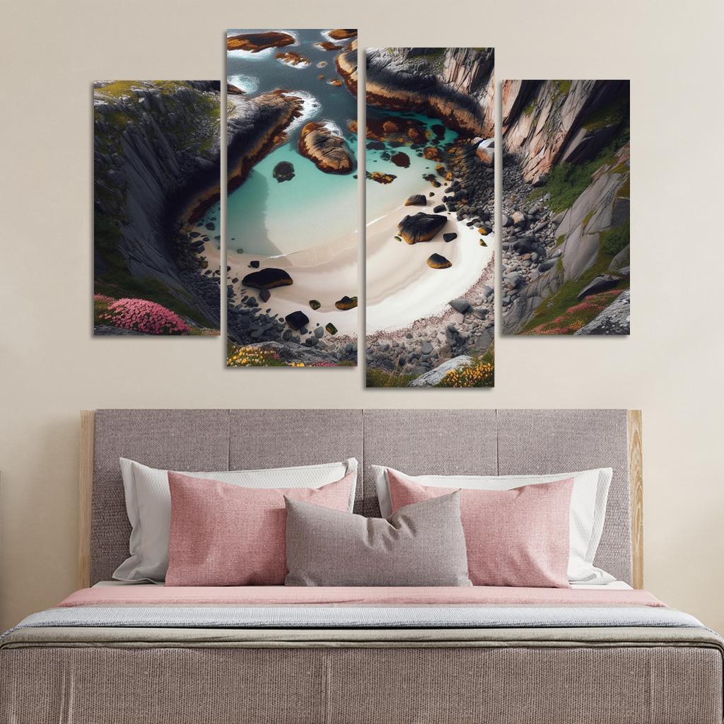 Hidden Gem Beach Premium Artwork Frames