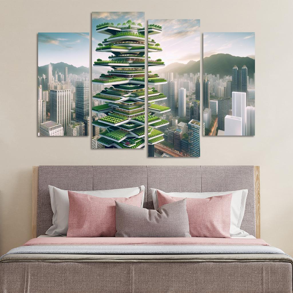 Vertical Farms As Architecture Custom Paintings Frame