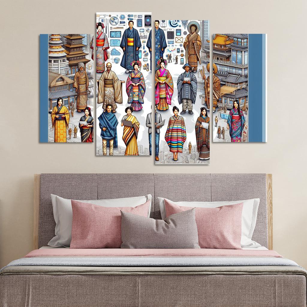 Roots Of Heritage The Value Of Cultural Preservation Custom Paintings Frame