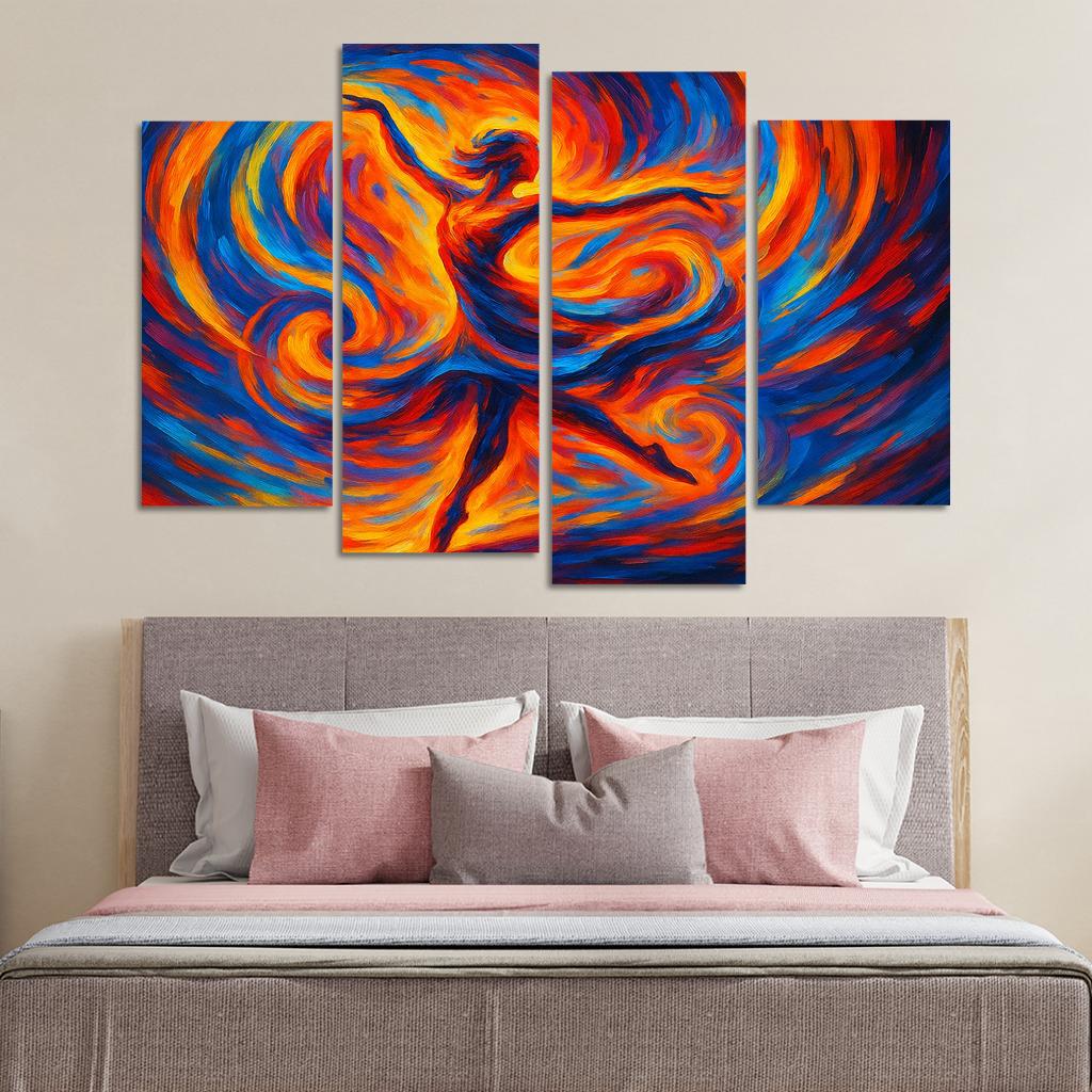Dance Of The Boundless Spirit Premium Artwork Frames