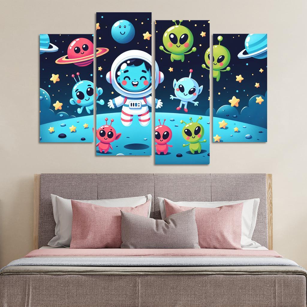 Silly Space Adventure Premium Artwork Frames