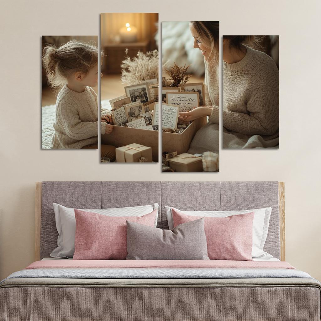 Treasured Keepsakes Memories In Time Custom Paintings Frame