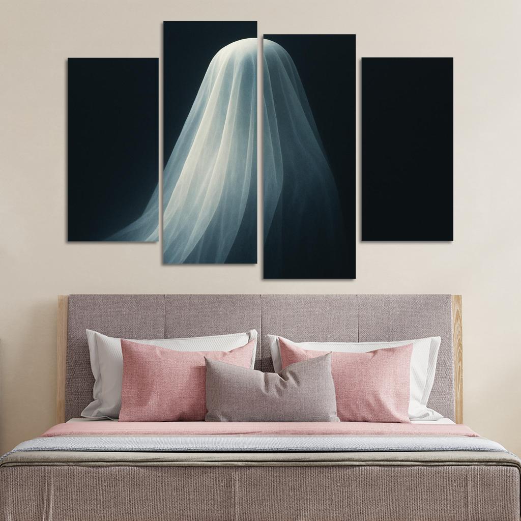 Veil Of Silent Luminescence Oil Paintings Frame