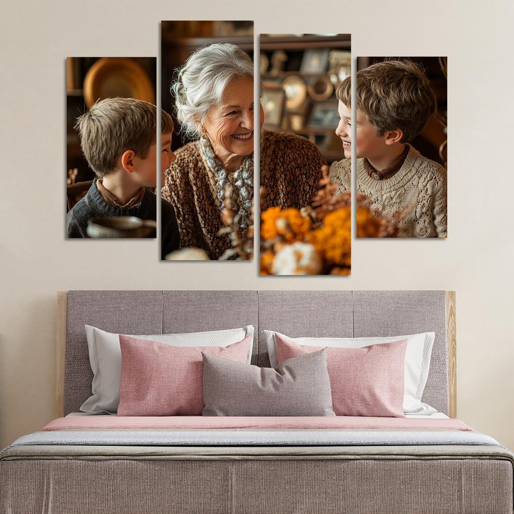 Timeless Bonds A Mothers Enduring Legacy Canvas Paintings Frame