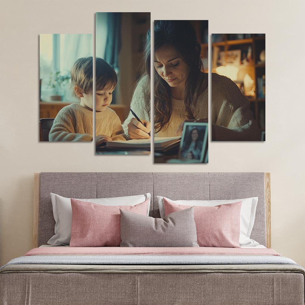 The Diary Of Love A Mother's Written Journey One-piece Frames