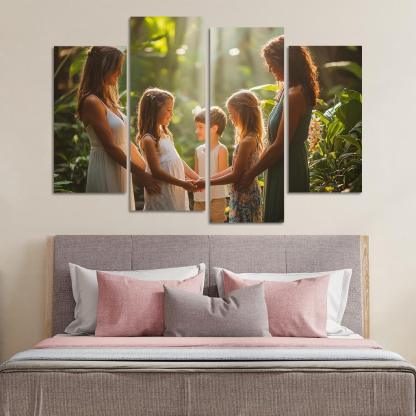 An Unbroken Circle A Mothers Enduring Love Canvas Paintings Frame