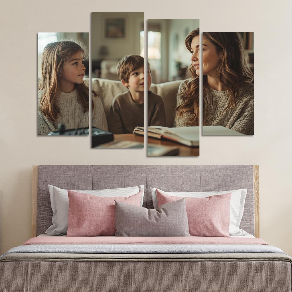 Echoes Of Love A Mothers Enduring Voice Custom Paintings Frame