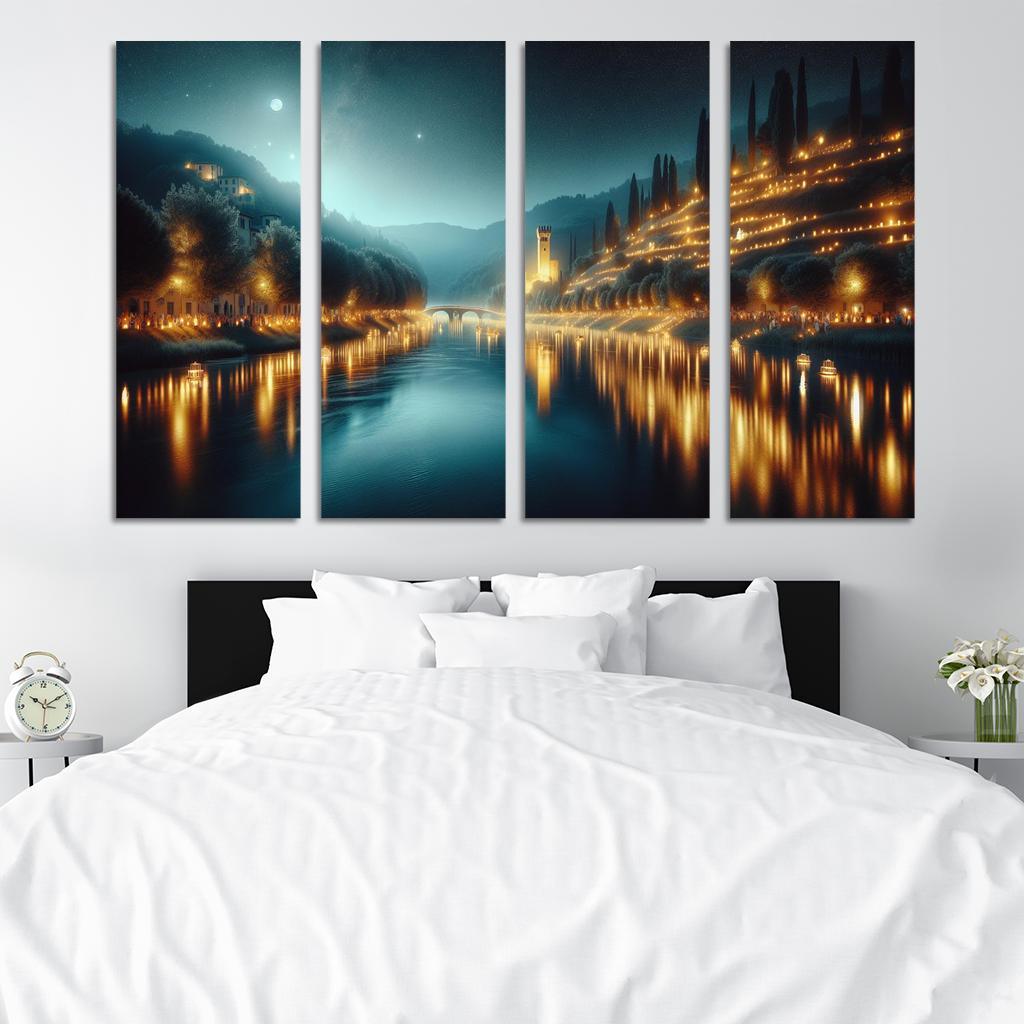 Luminara Di San Ranieri - Italy Framed Paintings