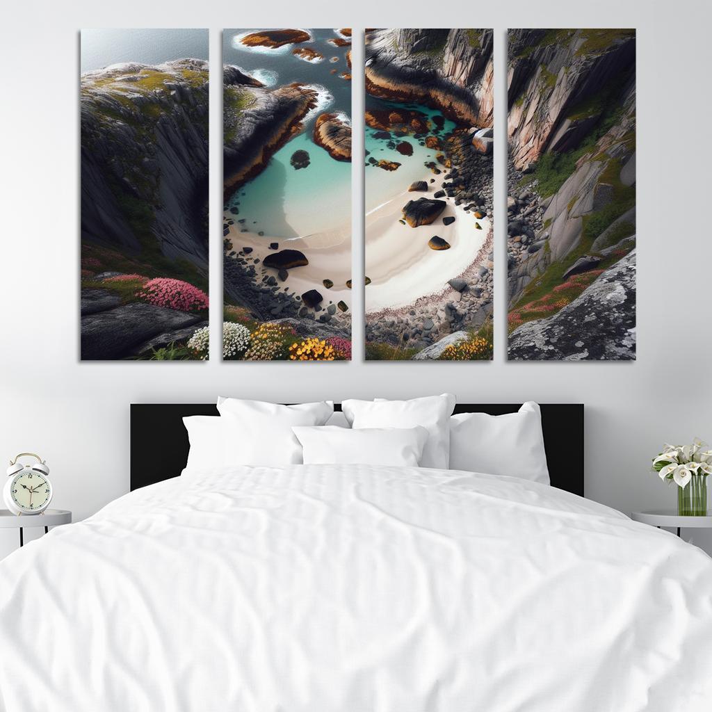 Hidden Gem Beach Premium Artwork Frames