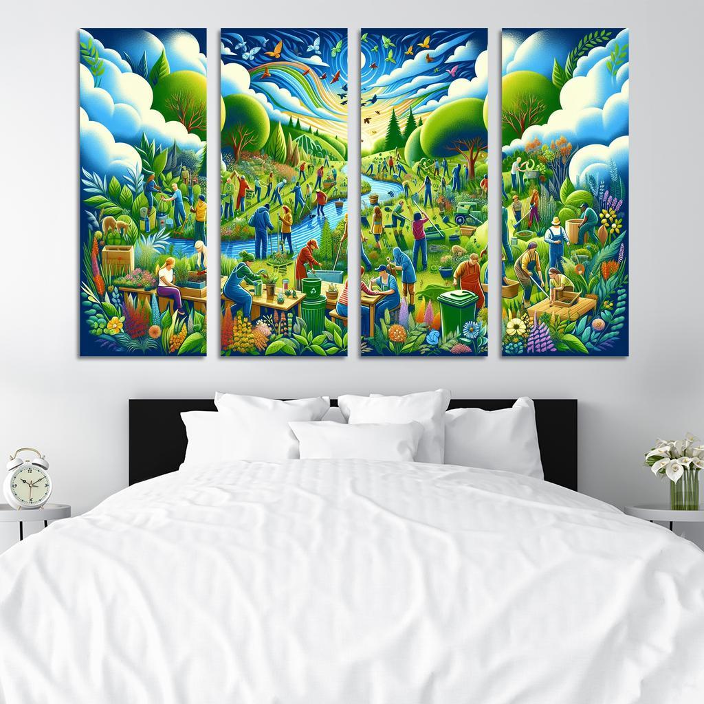 Sustainable Development Creating A Better Future Art Trends