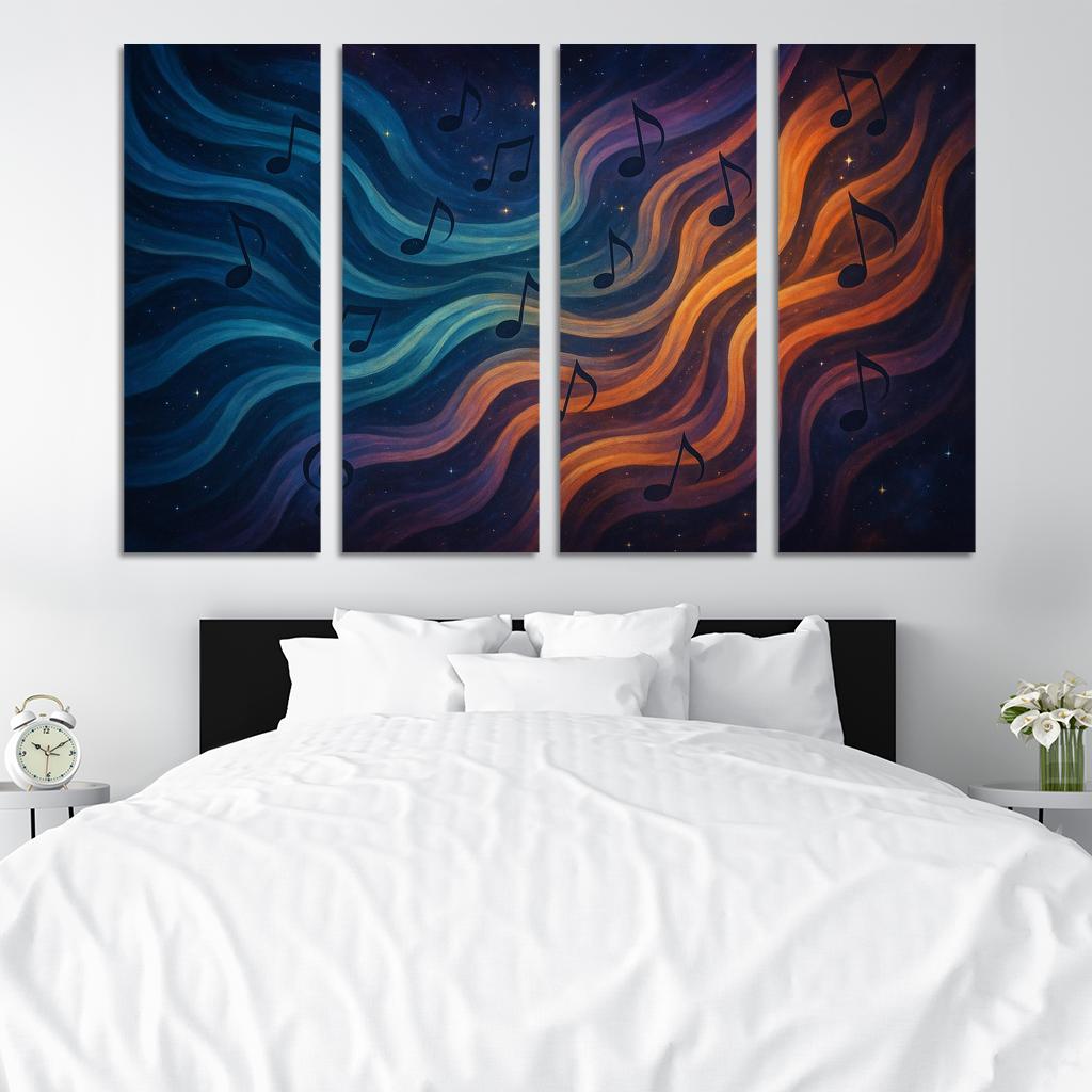 Serenade Of Celestial Winds Premium Artwork Frames