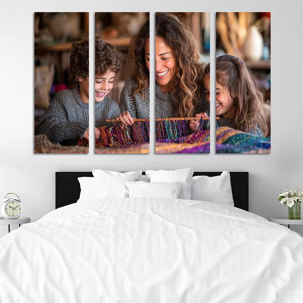 Woven With Love A Mothers Heartfelt Story Canvas Paintings Frame
