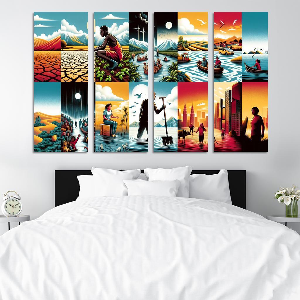 Interconnected Futures The Global Impact Of Climate Change Art Trends