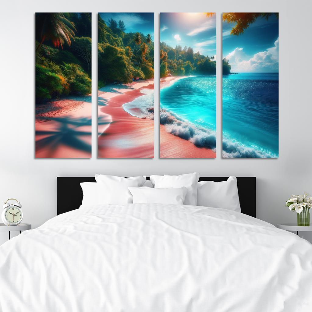 Hidden Oasis Tranquil Waters And Lush Landscapes Premium Artwork Frames