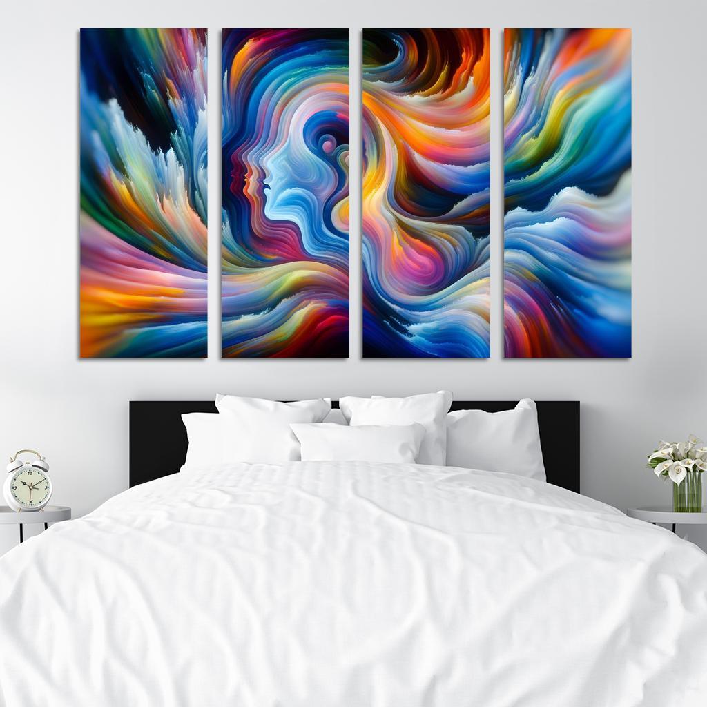 Chroma Of Emotions Premium Artwork Frames