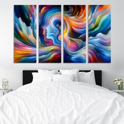 Chroma Of Emotions Premium Artwork Frames