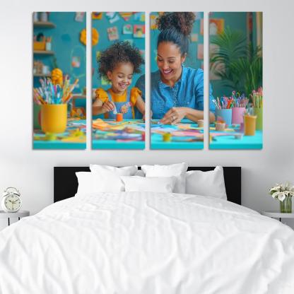 Crafting Memories The Art Of Togetherness Custom Paintings Frame